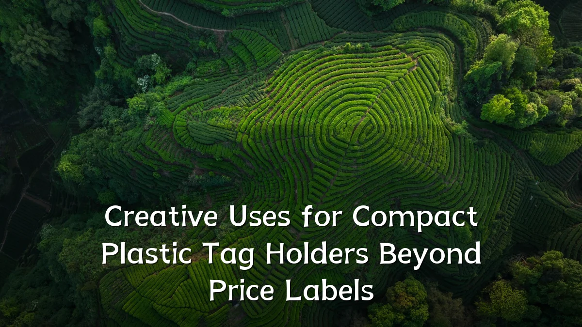 Creative Uses for Compact Plastic Tag Holders Beyond Price Labels