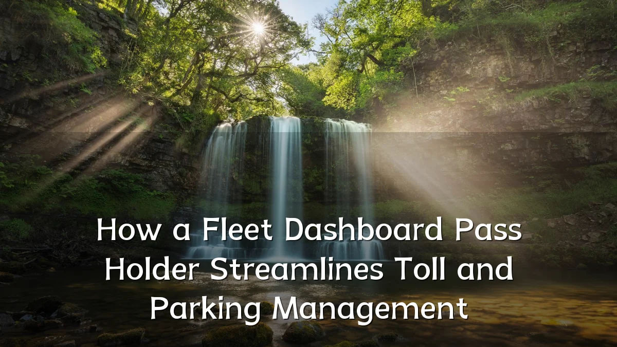 How a Fleet Dashboard Pass Holder Streamlines Toll and Parking Management