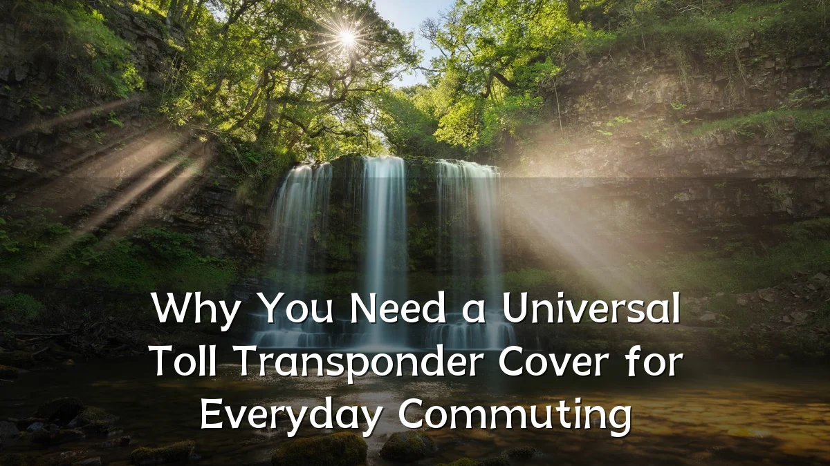 Why You Need a Universal Toll Transponder Cover for Everyday Commuting